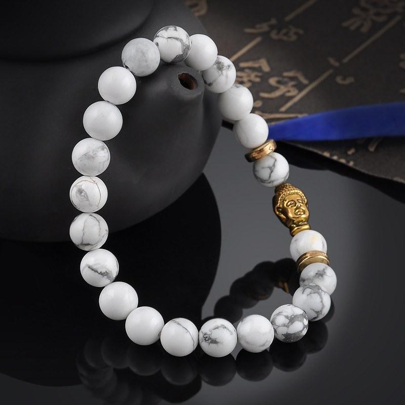 WHITE TURQUOISE BRACELET