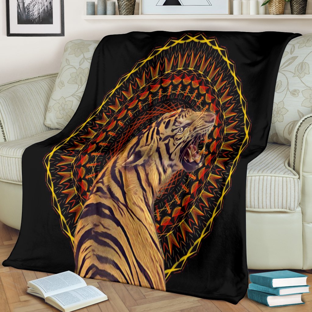 ROARING TIGER PREMIUM BLANKET