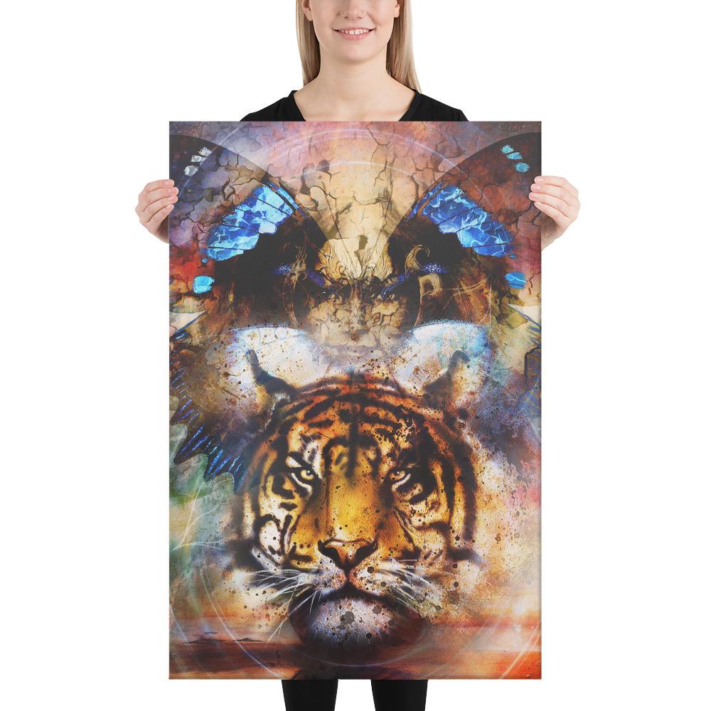 The Lioness Inside Her - Canvas Art