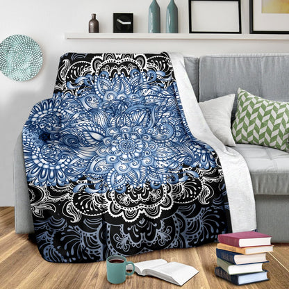 BUTTERFLY MANDALA PEMIUM BLANKET