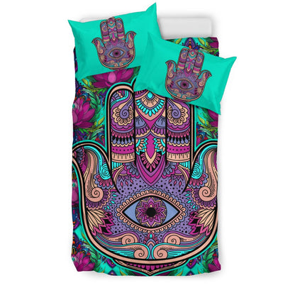 HAMSA LOTUS BEDDING SET