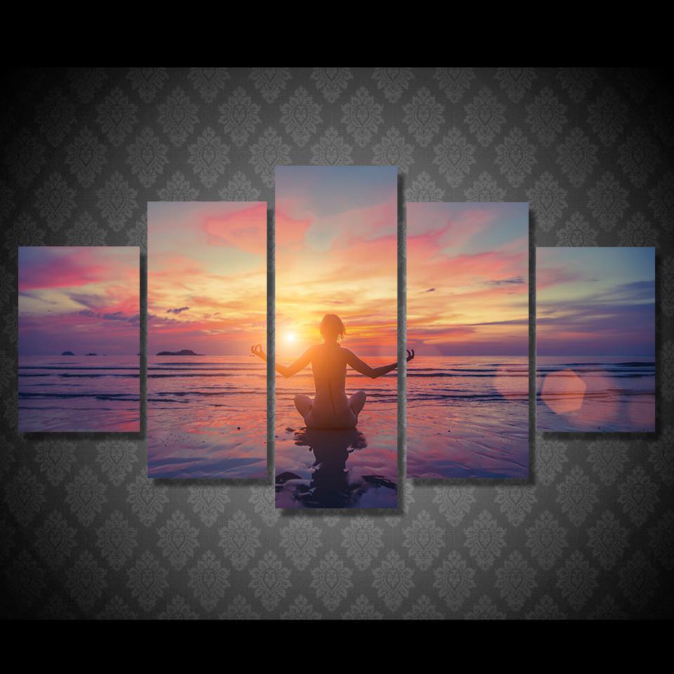 PEACEFUL MEDITATION CANVAS