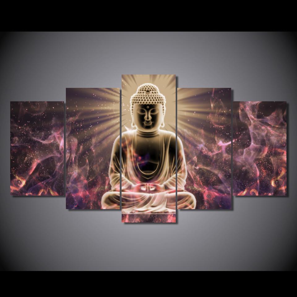 ENLIGHTENED BUDDHA CANVAS