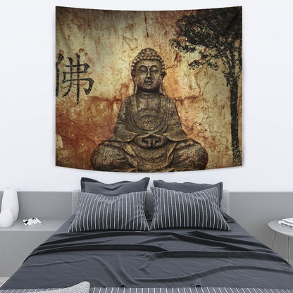 ZEN BUDDHA TAPESTRY