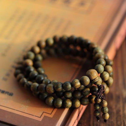 SANDALWOOD MALA BRACELET/NECKLACE