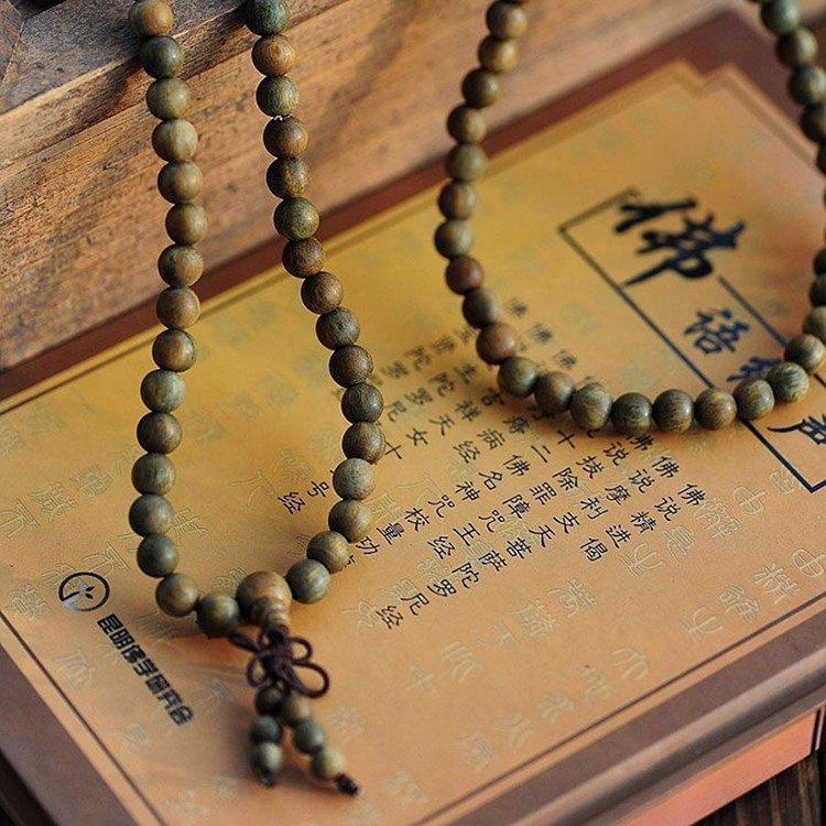 SANDALWOOD MALA BRACELET/NECKLACE