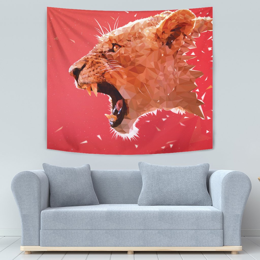 ROARING LION TAPESTRY