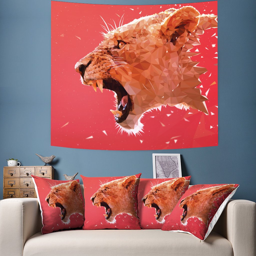 ROARING LION TAPESTRY