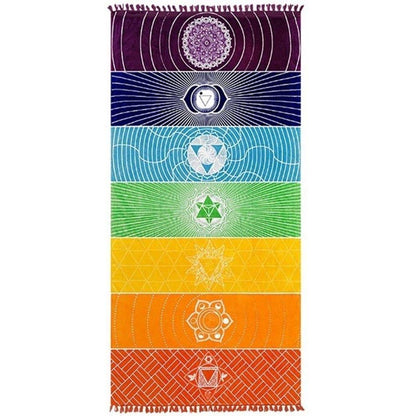 CHAKRA RAINBOW TAPESTRY