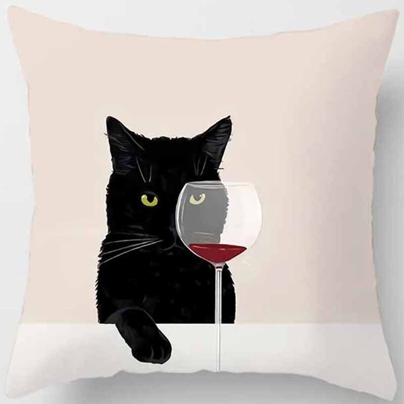 Feline Cushion Covers