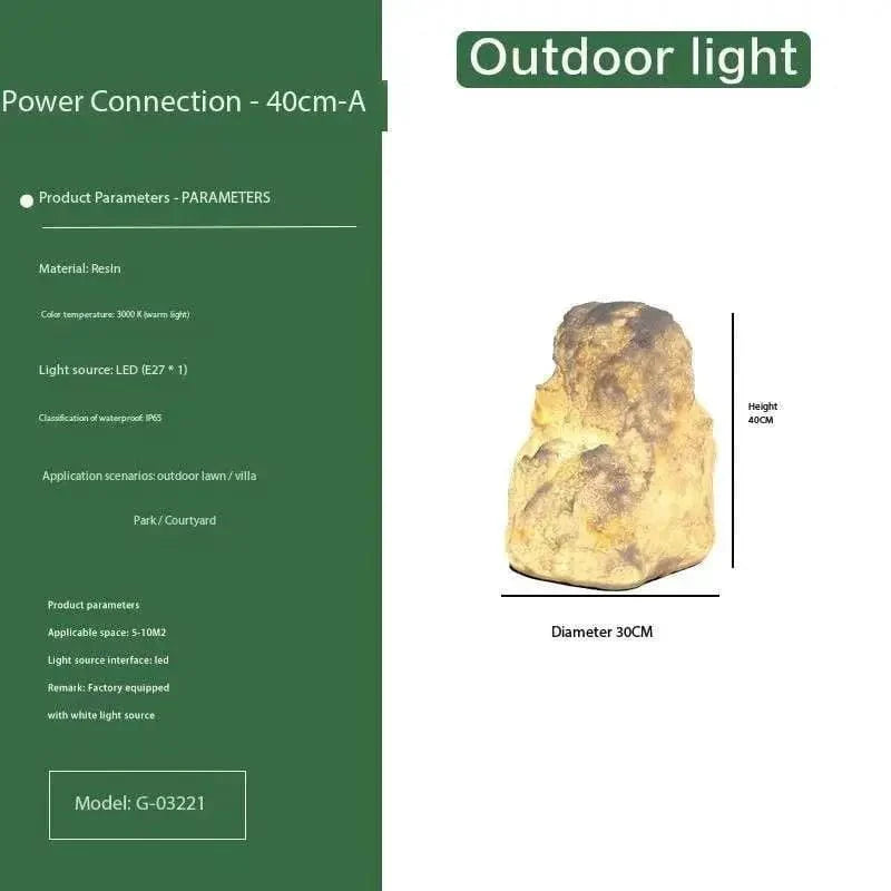 Garden Stone Outdoor Light