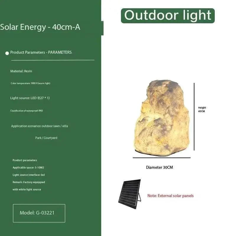 Garden Stone Outdoor Light