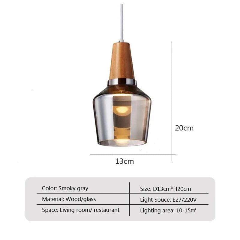 Glasser Drop Light