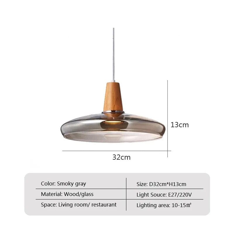 Glasser Drop Light