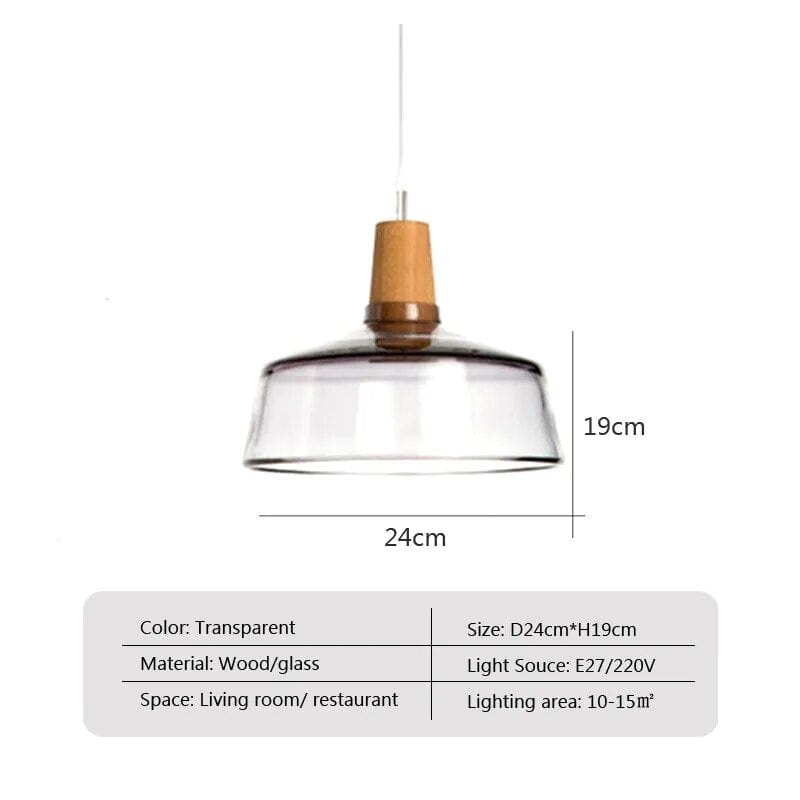 Glasser Drop Light