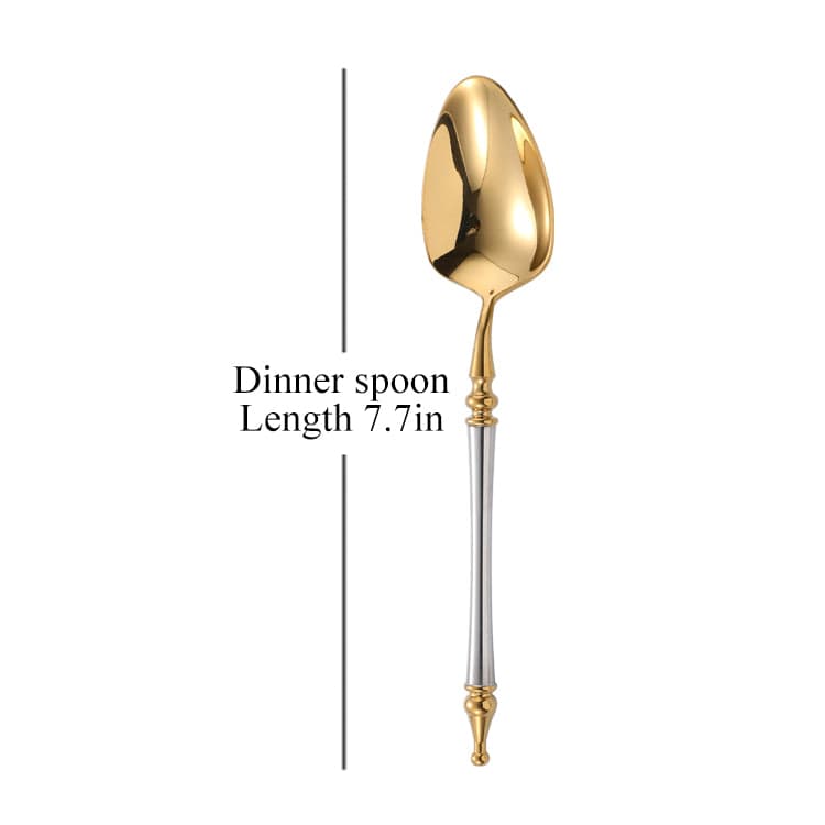 Noble Golden Cutlery Set