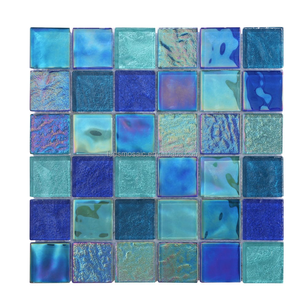 Cuba Blues Swimming Pool Mosaic Tiles