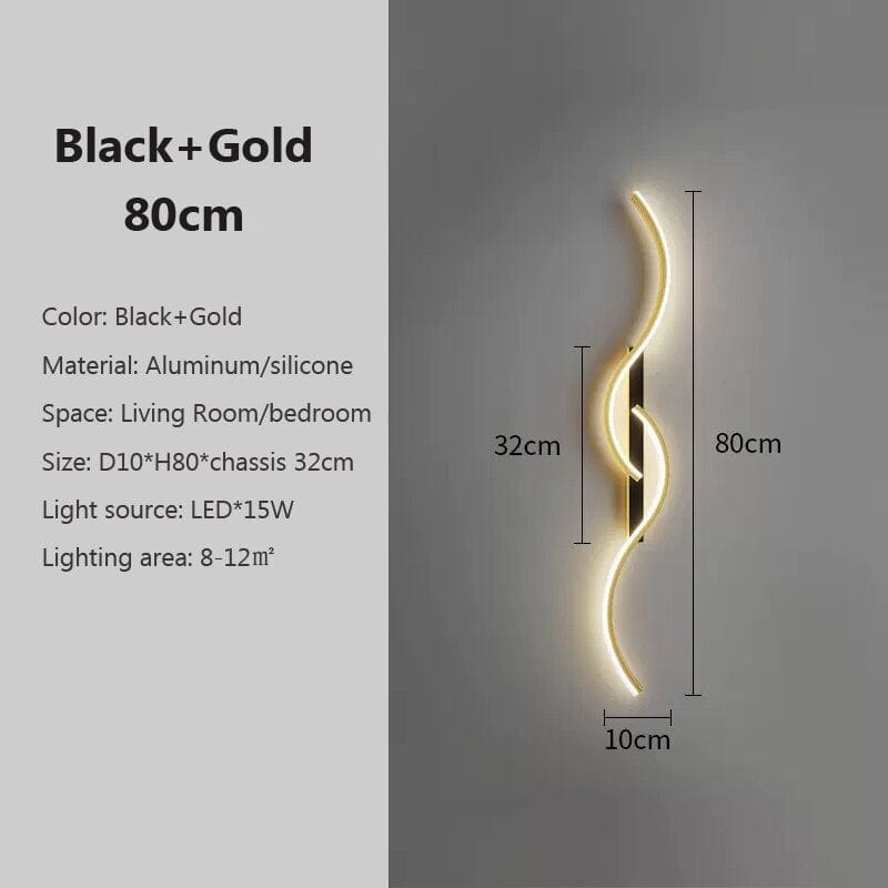 Dua Curve Wall Light