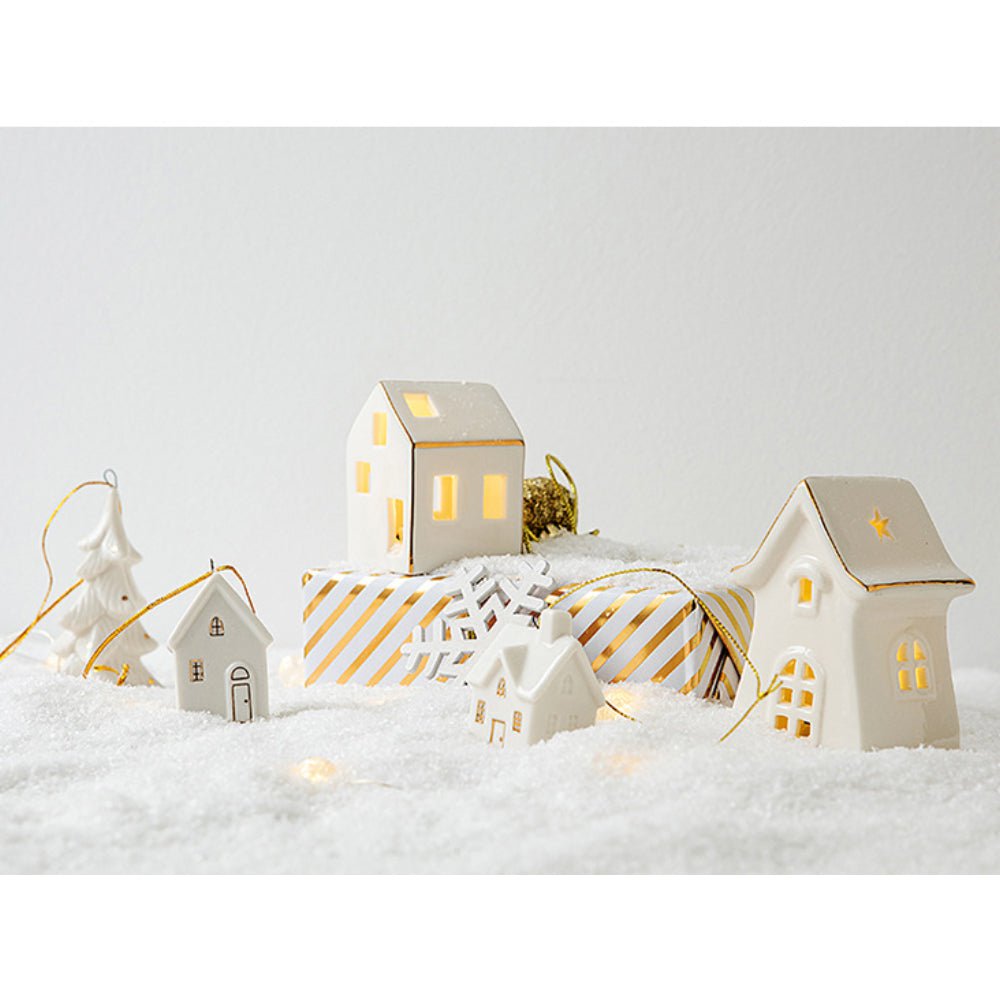 Mini Snow Ornaments (Set of 5 ornaments)