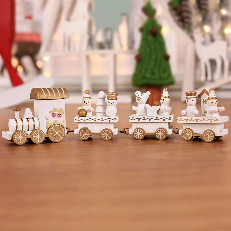 Holly Jolly Wooden Train