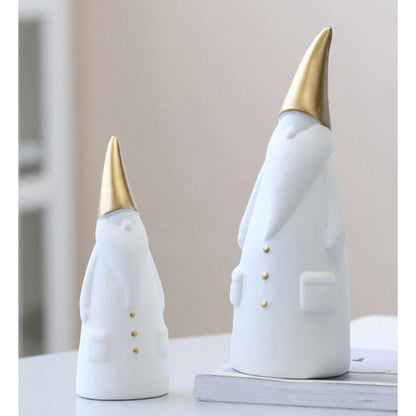 Nordic White Santa (Set of 3)