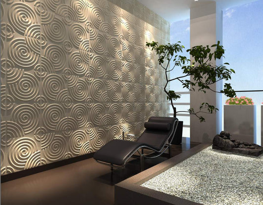 Hypnotized Square 3D Wall Panel