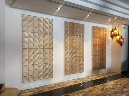 Sideline Square 3D Wall Panel