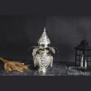 Divine Mangal Kalash, Silver Pooja Kalash, Antique Lota